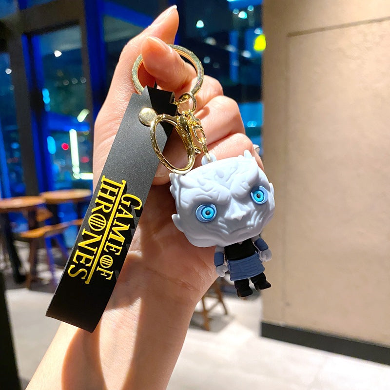 Cartoon PVC Soft Keychains Creative Keychain