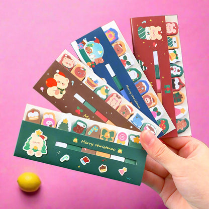 Paper Christmas Sticky Notes