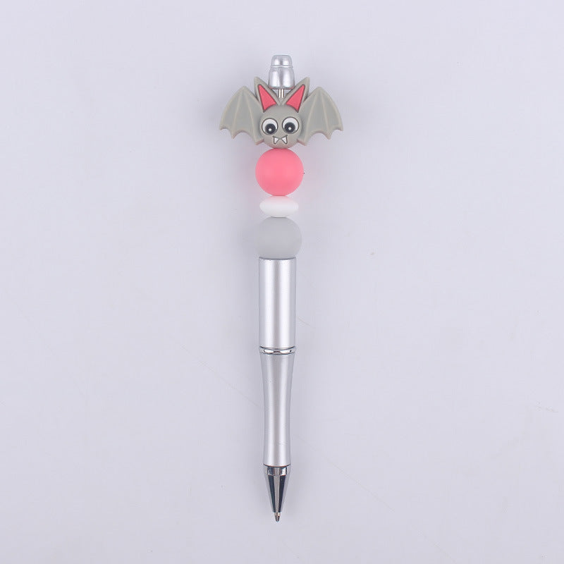 Halloween Cartoon Cute Animal Silicone Bead Bead Pen