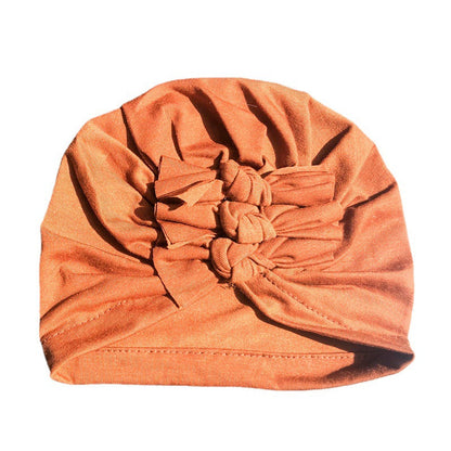 New Bow Baby Hat Spring And Autumn Solid Color Baby Hat Newborn Baby Hat 21 Colors Available Wholesale Baby Hats