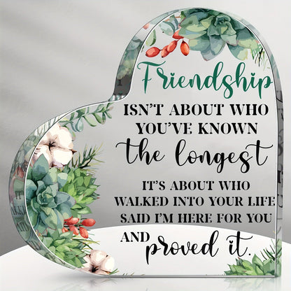 Transparent and Caring Acrylic Ornaments for Mother's