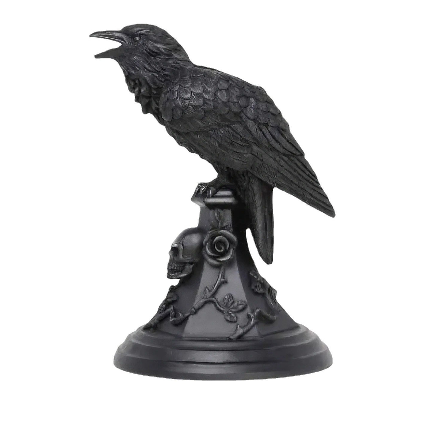 Gothic Resin Buddha Ornaments for Halloween