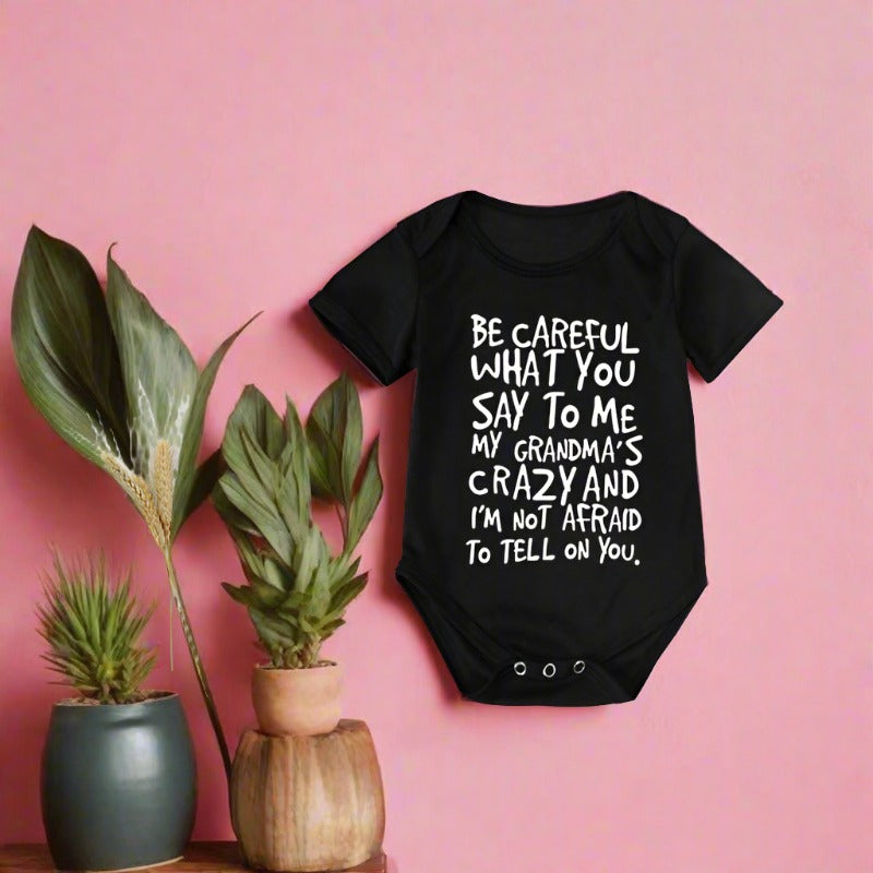 Polyester Cotton Triangle Baby Onesies