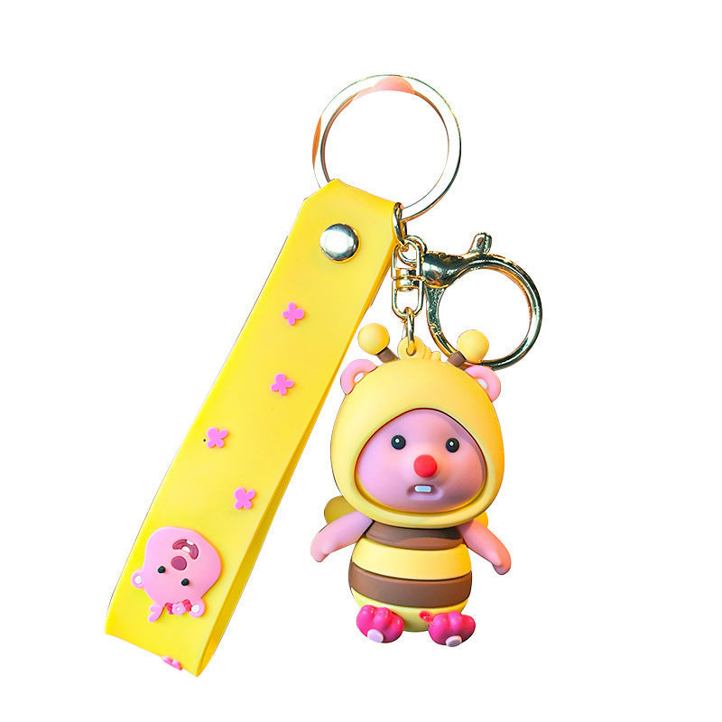 Cartoon Cute Keychain Little Beaver Keychains