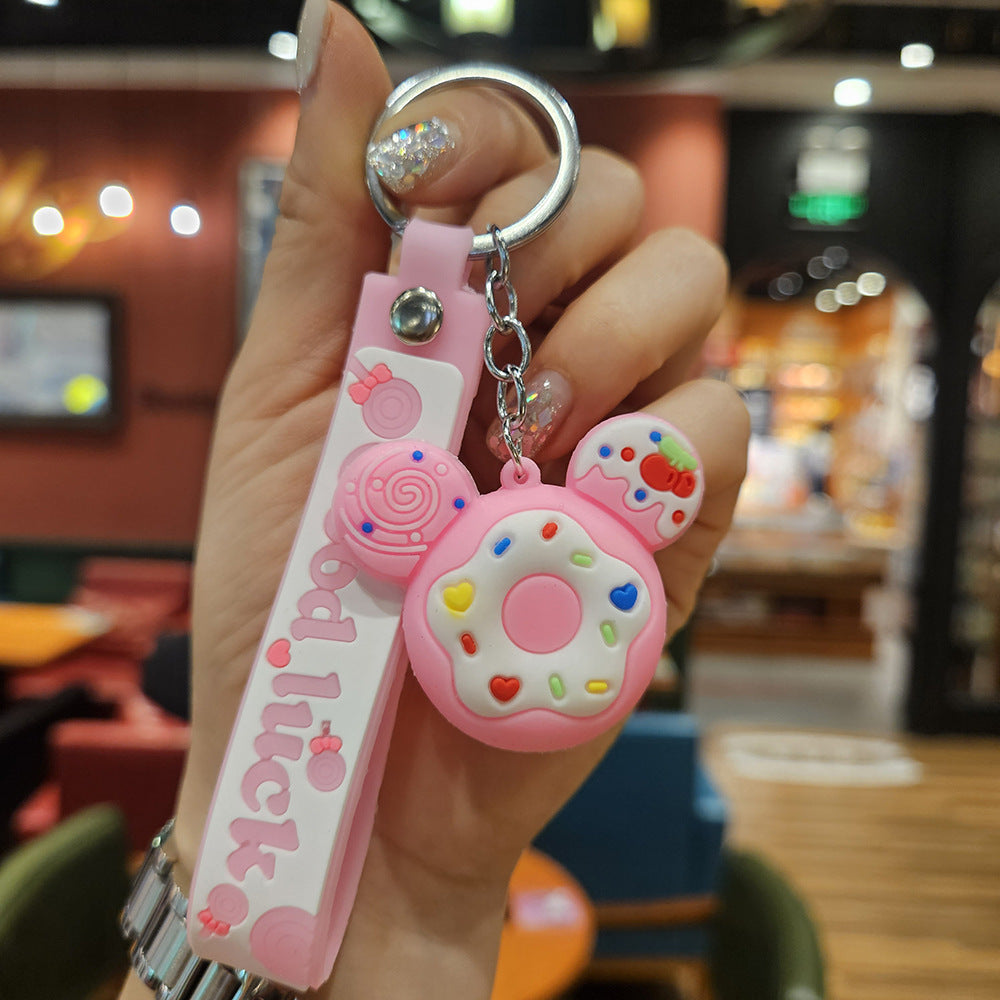 Cartoon PVC Soft Keychains Cute Keychain