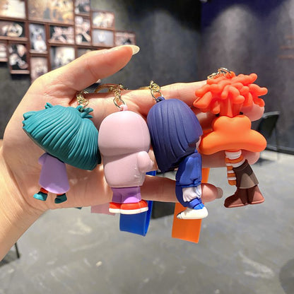 Cartoon Anime Characters PVC Soft Creative Keychain