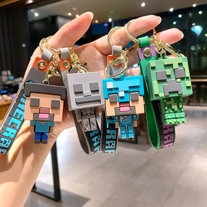 Wholesale Cartoon PVC Soft Keychain Creative Keychain ACCVIP-KC-XinShu006