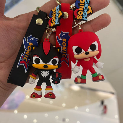 Cartoon Cute PVC Silicone Keychains Creative Keychain