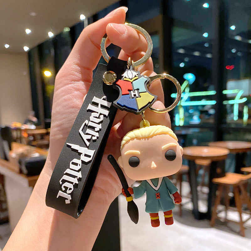 Cartoon Cute PVC Soft Keychains Creative Keychain