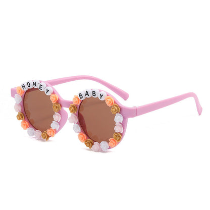 PC Honey Baby Flower Kids Sunglasses