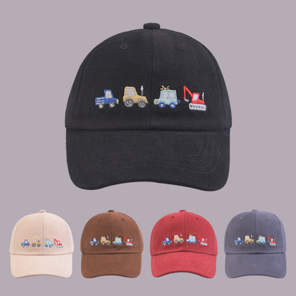 Cartoon Car Children's Outdoor Activities Visor Caps