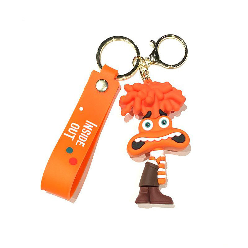 Cartoon Anime Characters PVC Soft Creative Keychain