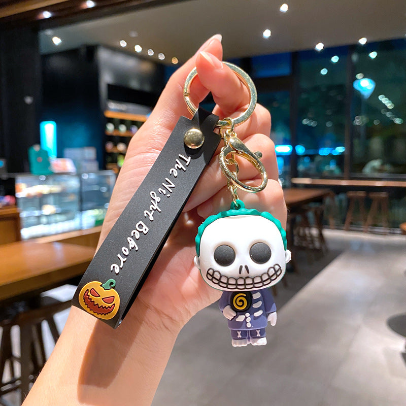 Cartoon Anime PVC Soft Glue Keychain