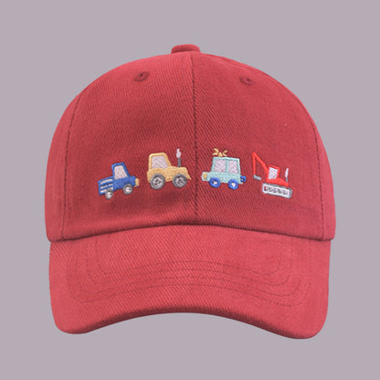 Cartoon Car Children's Outdoor Activities Visor Caps