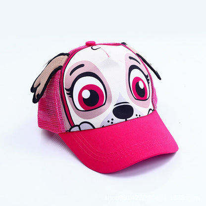 Dog Ears Sunshade Cartoon Breathable Comfortable Cute Baby Hat