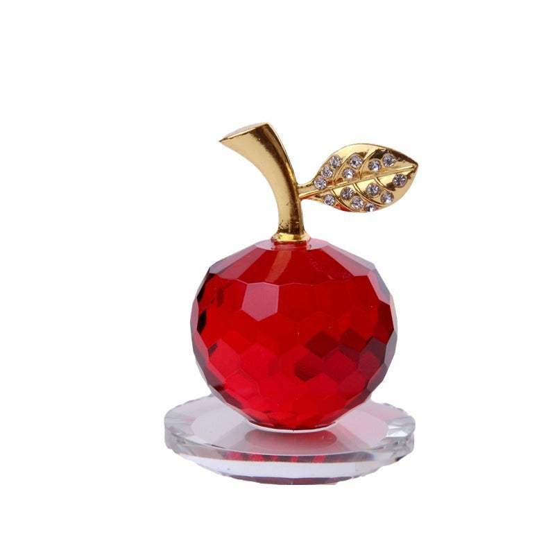 K9 Crystal Apple Christmas Eve Christmas Colorful Ornaments