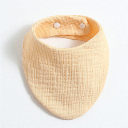 Newborn Baby Bibs Cotton Double Gauze Saliva Towel