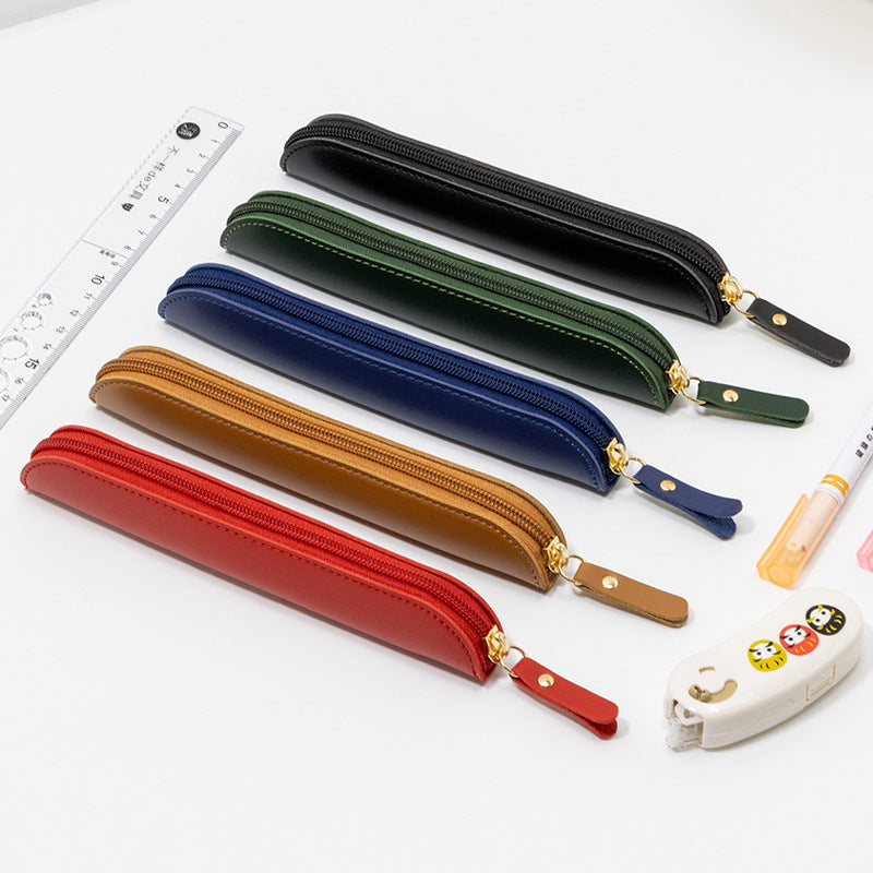 Solid Leather Pen Bags