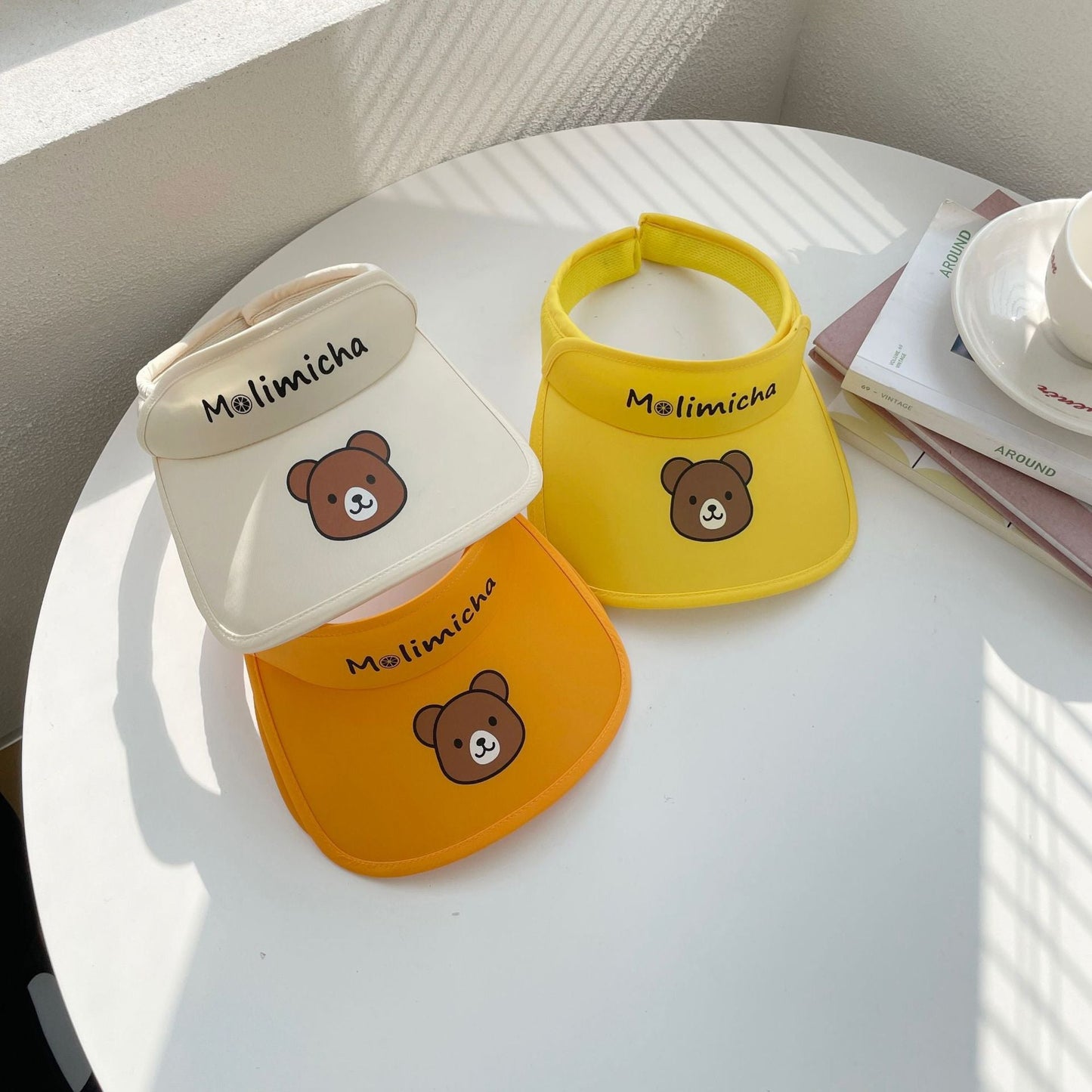 Cotton Cartoon Bear Kids Beanie Hat