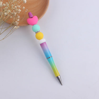 Cartoon Love Silicone Handmade Bead Pen