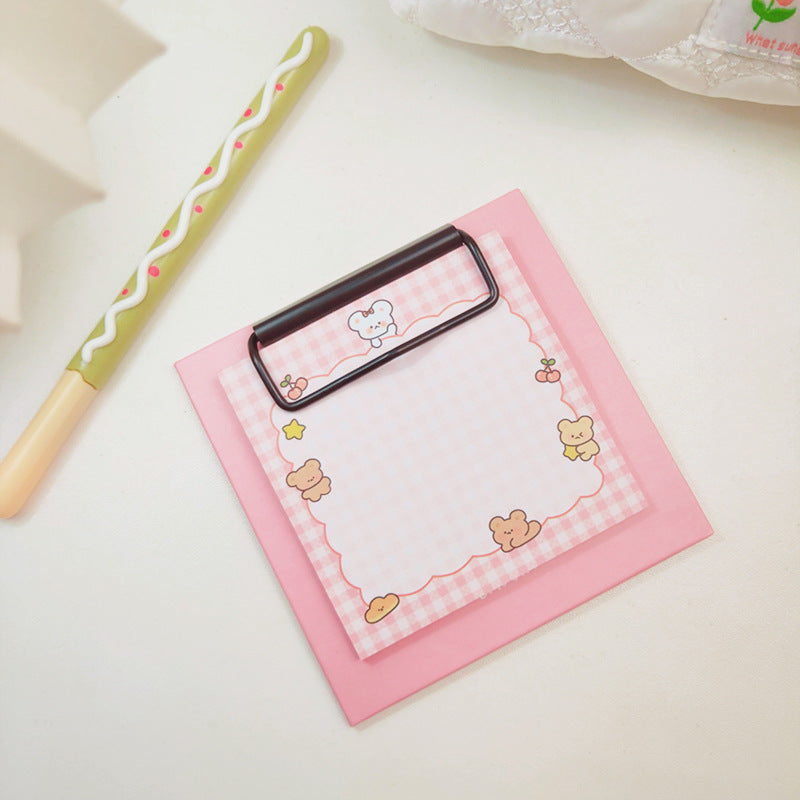 Cute Mini Board Clip Paper Convenience Stickers