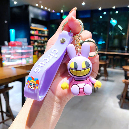 PVC Soft Glue Cute Keychain Creative Keychain