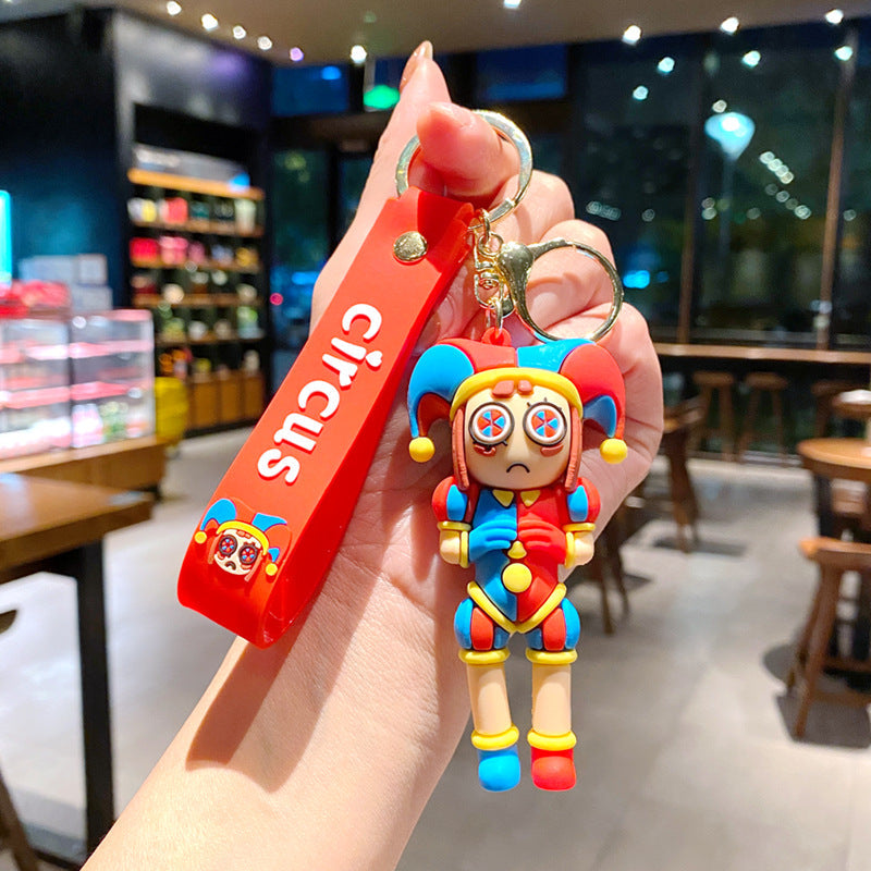 PVC Soft Glue Cute Keychain Creative Keychain