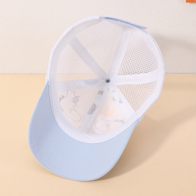 Cotton Kids Cartoon Dinosaur Baseball Cap