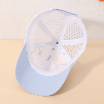 Cotton Kids Cartoon Dinosaur Baseball Cap