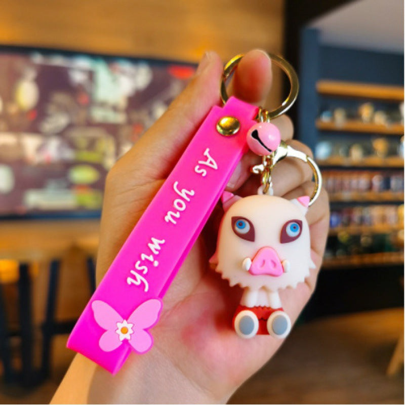 Cartoon PVC Soft Keychain Cute Keychain