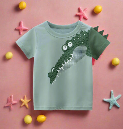 Children's short sleeved T-shirt