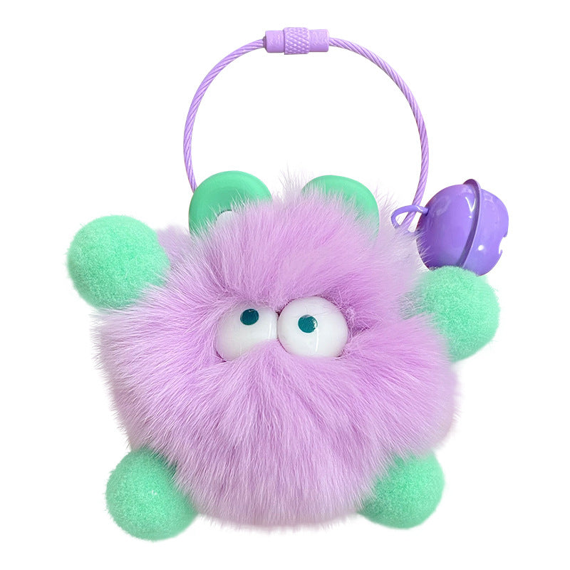 Cartoon Fur Ball Keychain