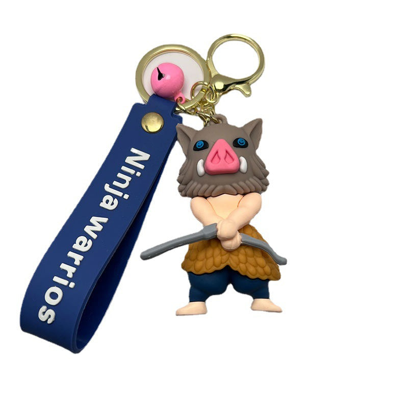 Cartoon PVC Silicone Creative Keychain