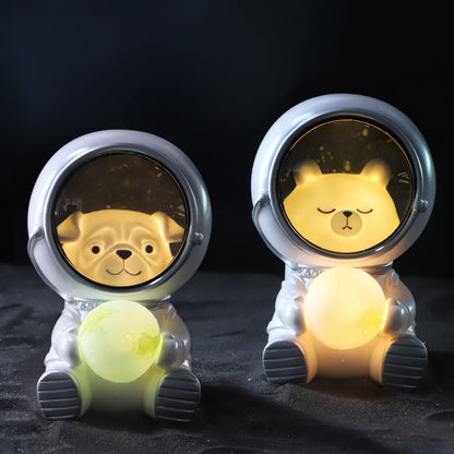 Resin Galaxy Astronaut Creative Home Desktop