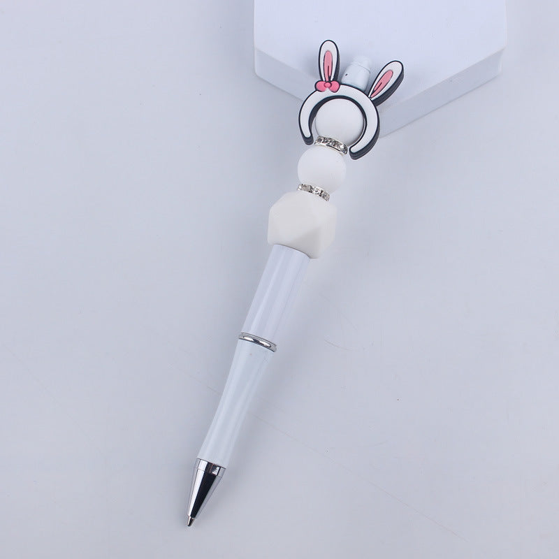 Beaded Pens Cartoon Silicone Beaded Pen