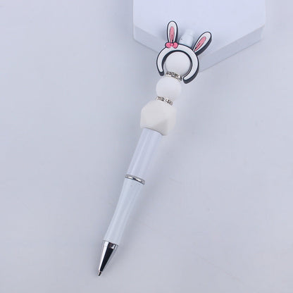 Beaded Pens Cartoon Silicone Beaded Pen