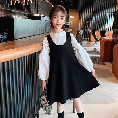 Wholesale Cotton Spring Girls' Strap Skirts
