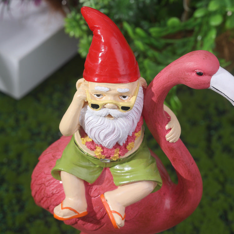 Resin Ornaments for Dwarf Flamingos