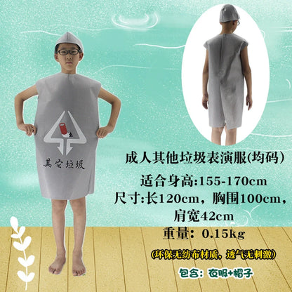 Children's Fruit and Vegetable Costume Environmental-Friendly