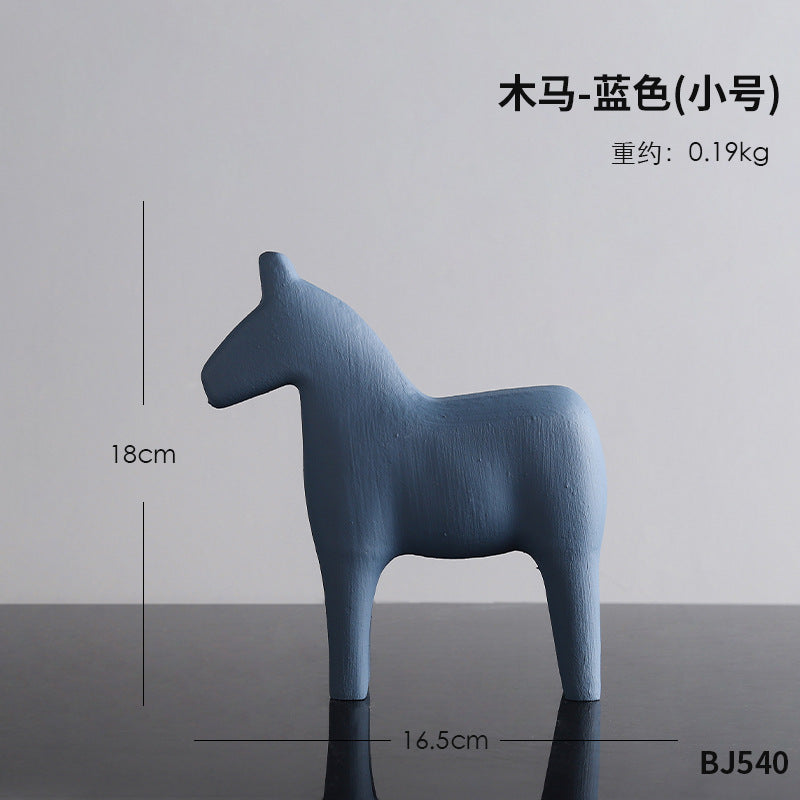 Morandi Trojan Horse Decoration