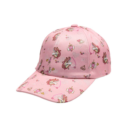 Polyester Kids Unicorn Kids Baseball Cap