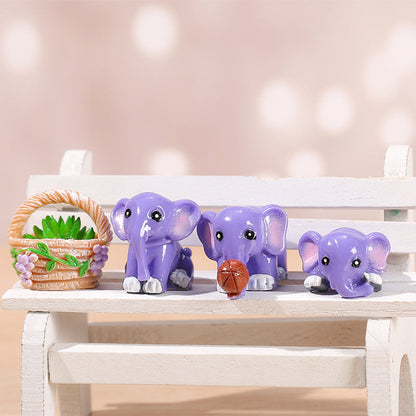 Elephant Resin Ornaments