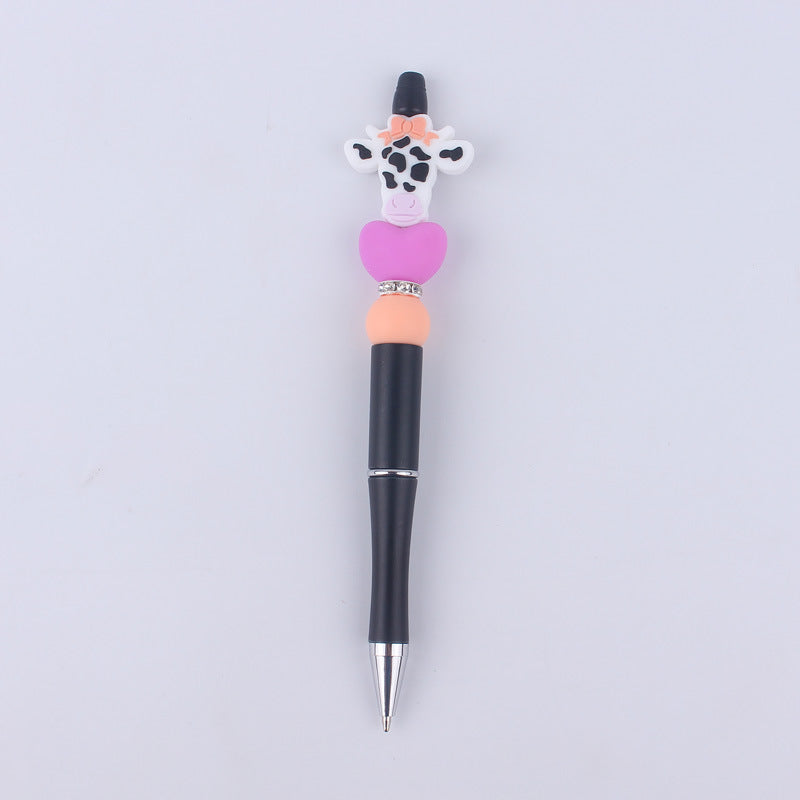 Cartoon Silicone Bead Pens