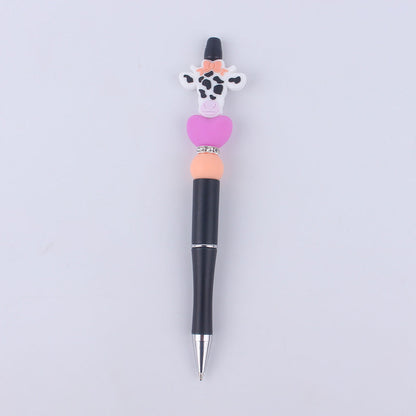 Cartoon Silicone Bead Pens