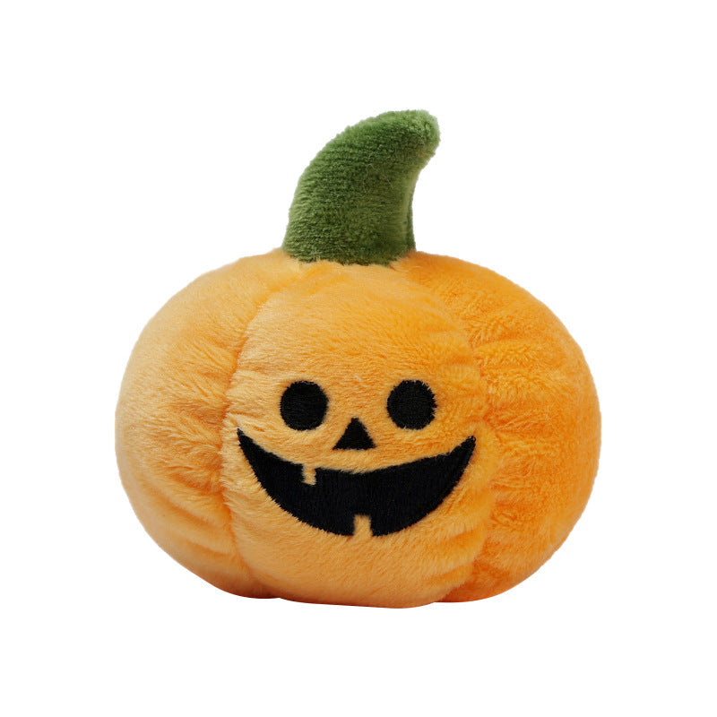 Halloween Cartoon Plush Little Ghost Keychain