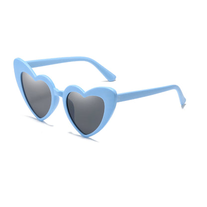 Children's Retro Personality Love Style Anti-ultraviolet Sunglasses