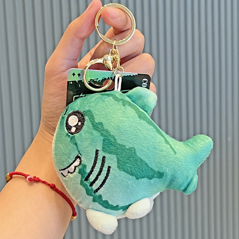 Creative Doll Plush Ball Keychain