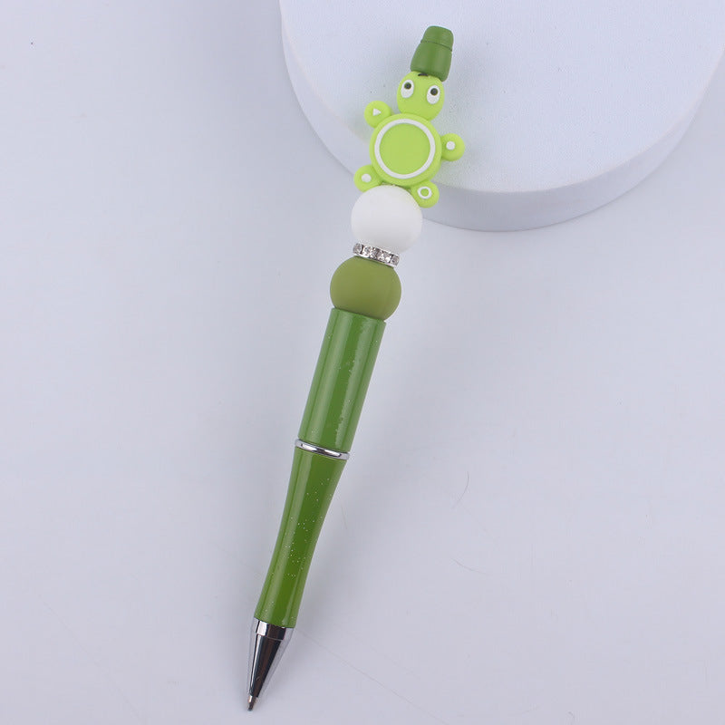 Cartoon Animal Silicone Handmade Beadable Pens