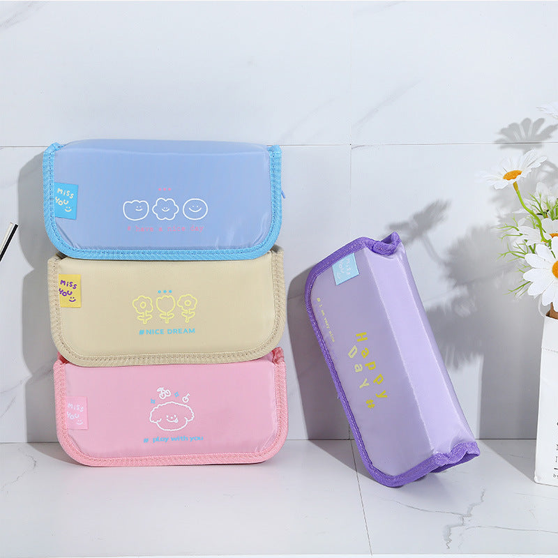 Polyester Large Capacity Pencil Bag
