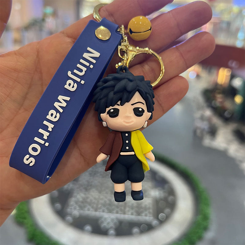 Cartoon PVC Silicone Creative Keychain